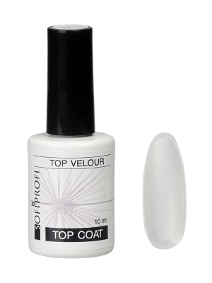 Топ для ногтей велюровый с липким слоем Velour Sofiprofi Top Coat, 10 мл